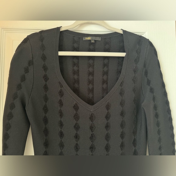 Maje black dress - Picture 3 of 7